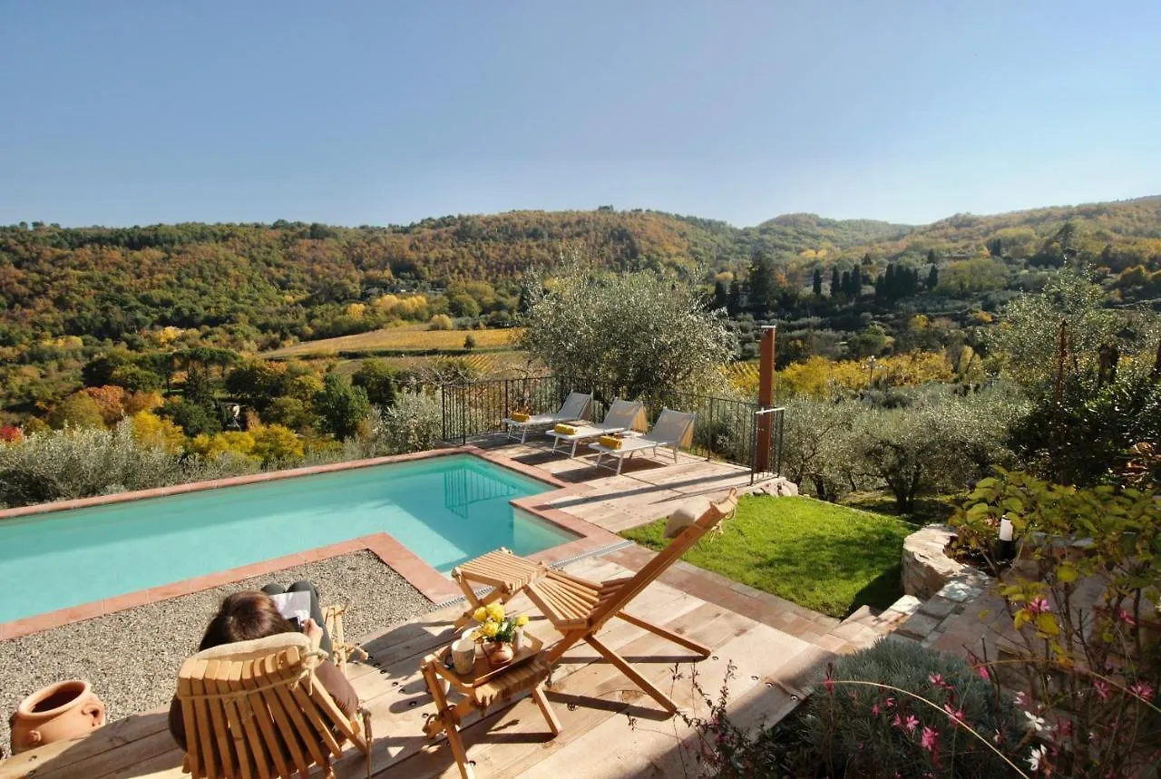 Chianti, Toscane: Villa Avec Vue Lucolena in Chianti Italy