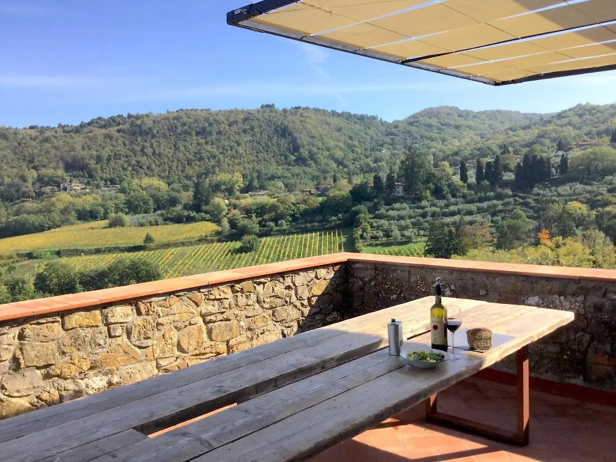 Chianti, Toscane: Villa Avec Vue Lucolena in Chianti