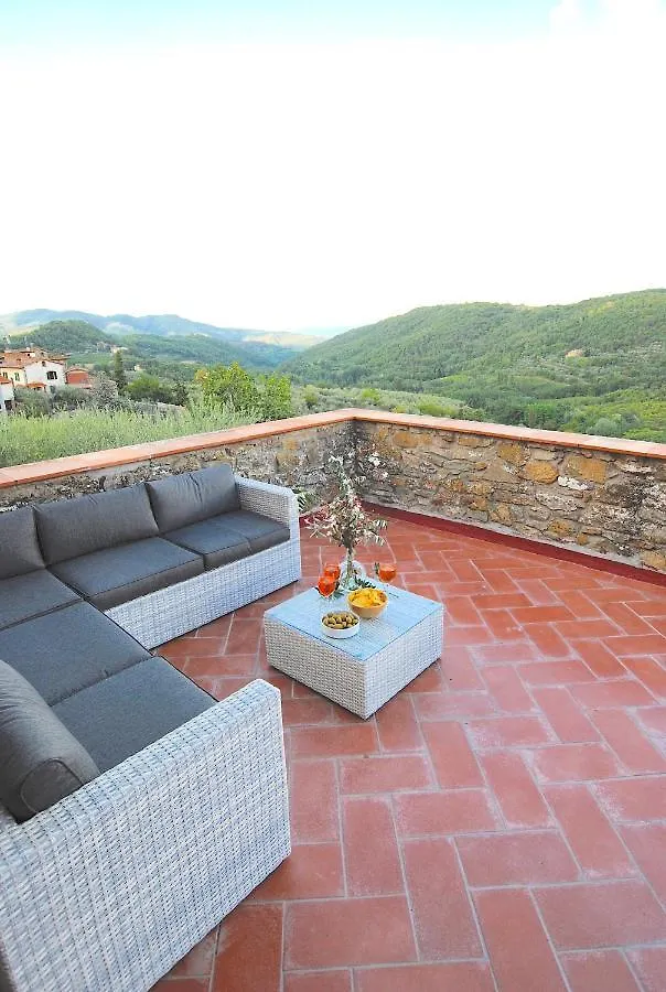 Chianti, Toscane: Villa Avec Vue Lucolena in Chianti