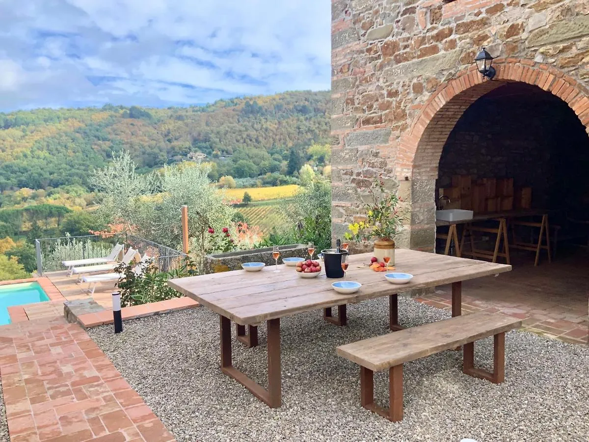 Lucolena in Chianti Chianti, Toscane: Villa Avec Vue
